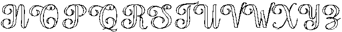 Chocolate Strawberry Outline Bold Regular otf (700) Font UPPERCASE