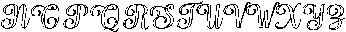 Chocolate Strawberry Outline Bold Slant 4 Regular otf (700) Font UPPERCASE