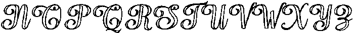 Chocolate Strawberry Outline Bold Slant 6 Regular otf (700) Font UPPERCASE
