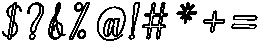 Chocolate Strawberry Outline Bold Slant 8 Regular otf (700) Font OTHER CHARS