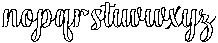 Chocolate Strawberry Outline Bold Slant Regular otf (700) Font LOWERCASE