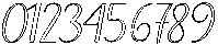 Chocolate Strawberry Outline Slant 10 Regular otf (400) Font OTHER CHARS