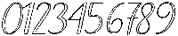 Chocolate Strawberry Outline Slant 12 Regular otf (400) Font OTHER CHARS