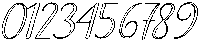 Chocolate Strawberry Outline Slant 16 Regular otf (400) Font OTHER CHARS