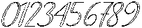 Chocolate Strawberry Outline Slant 20 Regular otf (400) Font OTHER CHARS