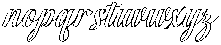 Chocolate Strawberry Outline Slant 22 Regular otf (400) Font LOWERCASE