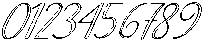 Chocolate Strawberry Outline Slant 26 Regular otf (400) Font OTHER CHARS