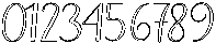 Chocolate Strawberry Outline Slant 4 Regular otf (400) Font OTHER CHARS