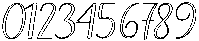 Chocolate Strawberry Outline Slant 8 Regular otf (400) Font OTHER CHARS