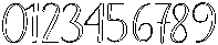 Chocolate Strawberry Outline Slant Regular otf (400) Font OTHER CHARS