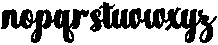 Chocolate Strawberry Sambo Bold 10 Regular otf (700) Font LOWERCASE
