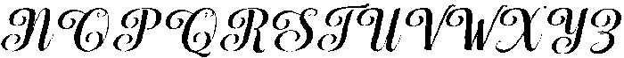Chocolate Strawberry Sambo Slant 12 Regular otf (400) Font UPPERCASE