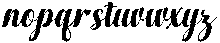 Chocolate Strawberry Sambo Slant 12 Regular otf (400) Font LOWERCASE