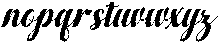 Chocolate Strawberry Sambo Slant 18 Regular otf (400) Font LOWERCASE
