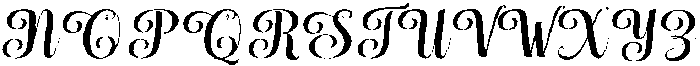 Chocolate Strawberry Sambo Slant 4 Regular otf (400) Font UPPERCASE