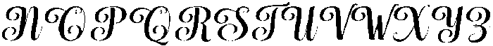 Chocolate Strawberry Sambo Slant 6 Regular otf (400) Font UPPERCASE