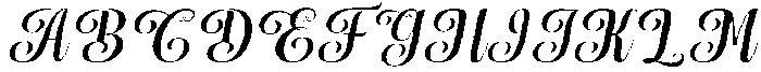 Chocolate Strawberry Slant 11 Regular otf (400) Font UPPERCASE