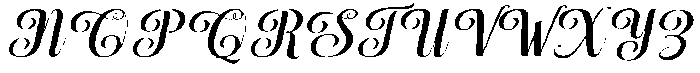 Chocolate Strawberry Slant 11 Regular otf (400) Font UPPERCASE