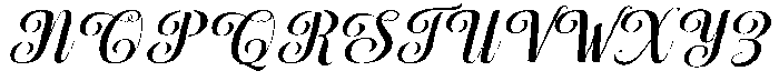 Chocolate Strawberry Slant 14 Regular otf (400) Font UPPERCASE