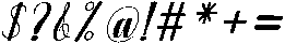 Chocolate Strawberry Slant 16 Regular otf (400) Font OTHER CHARS