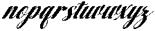 Chocolate Strawberry Slant 32 Regular otf (400) Font LOWERCASE