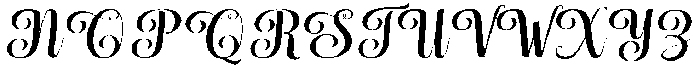 Chocolate Strawberry Slant 4 Regular otf (400) Font UPPERCASE