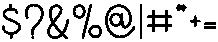 Chocomalt Regular otf (400) Font OTHER CHARS