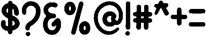 Choice Regular otf (400) Font OTHER CHARS