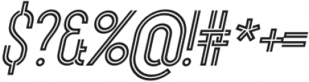 Chokana Light Italic otf (300) Font OTHER CHARS