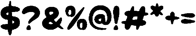 ChokoTheo-Regular otf (400) Font OTHER CHARS