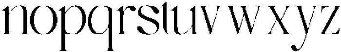 Cholmex-Regular otf (400) Font LOWERCASE