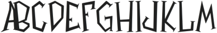 CholqyRegular otf (400) Font UPPERCASE