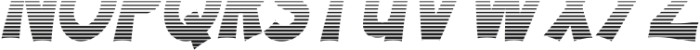 Chomiku Line Italic otf (400) Font UPPERCASE