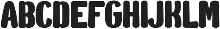 Chompie Bang Regular otf (400) Font UPPERCASE