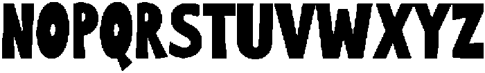 Chompy otf (400) Font UPPERCASE