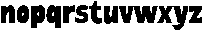 Chompy otf (400) Font LOWERCASE