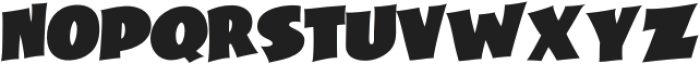 Chonk Regular otf (400) Font UPPERCASE