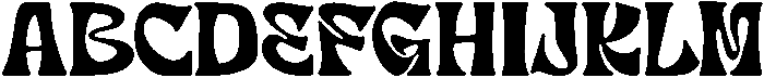 Chonka Muchas otf (400) Font UPPERCASE