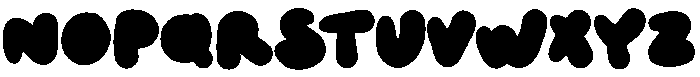 Chonkino Bambino Bold otf (700) Font UPPERCASE