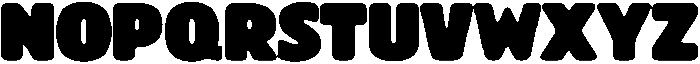 Chonky Kitty Black otf (900) Font UPPERCASE