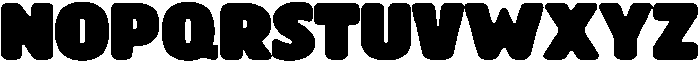 Chonky Kitty Black otf (900) Font LOWERCASE