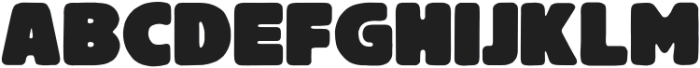 Chonky Kitty Bold otf (700) Font UPPERCASE