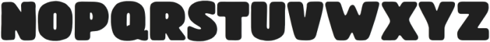 Chonky Kitty Bold otf (700) Font LOWERCASE
