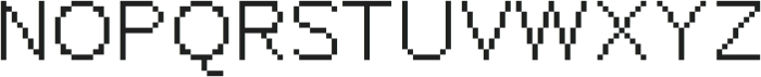 ChonkyPixels ttf (400) Font UPPERCASE