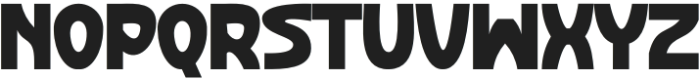 Chooky Regular otf (400) Font UPPERCASE
