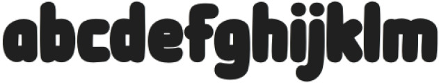 ChopCrap-Regular otf (400) Font LOWERCASE