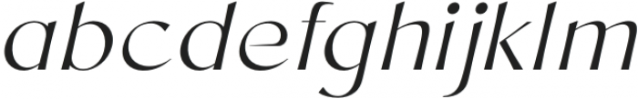 Chopard Light Italic otf (300) Font LOWERCASE