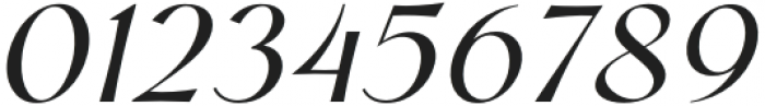 Chopard Regular Italic otf (400) Font OTHER CHARS
