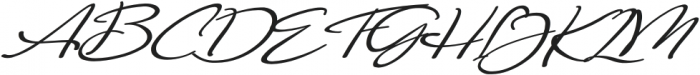 ChorasignRegular otf (400) Font UPPERCASE