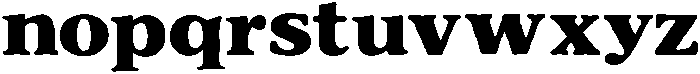 Chorepo otf (400) Font LOWERCASE